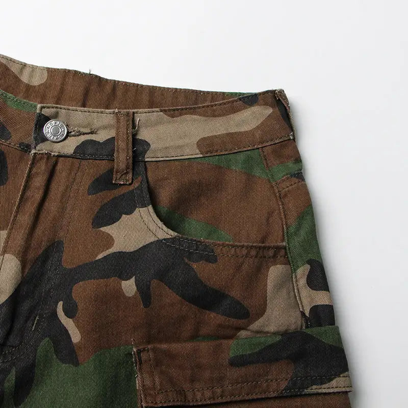 Cargo Camouflage Jeans