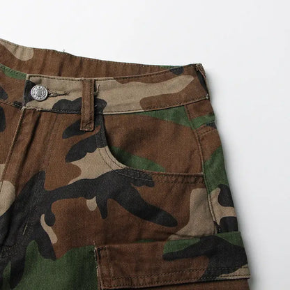 Cargo Camouflage Jeans