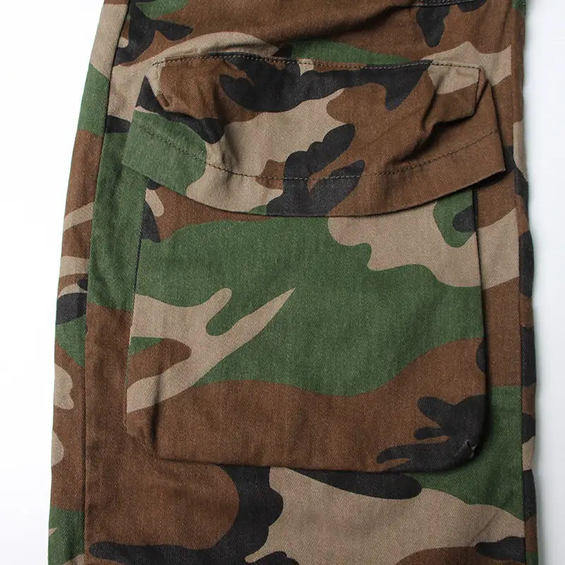 Cargo Camouflage Jeans