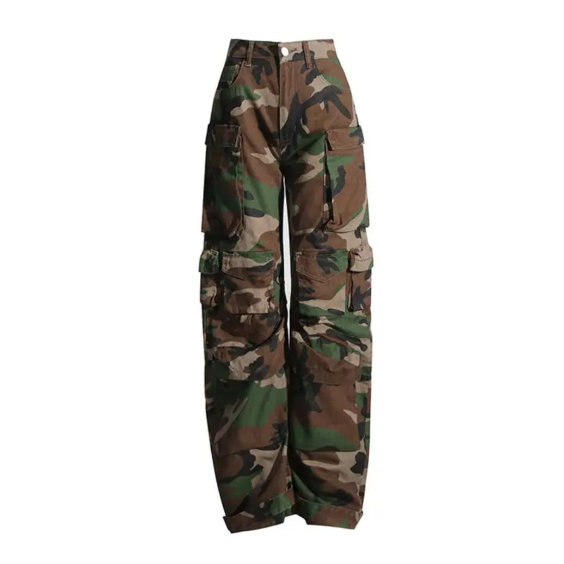 Cargo Camouflage Jeans