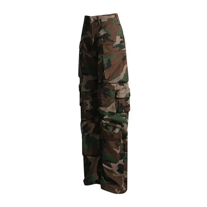 Cargo Camouflage Jeans
