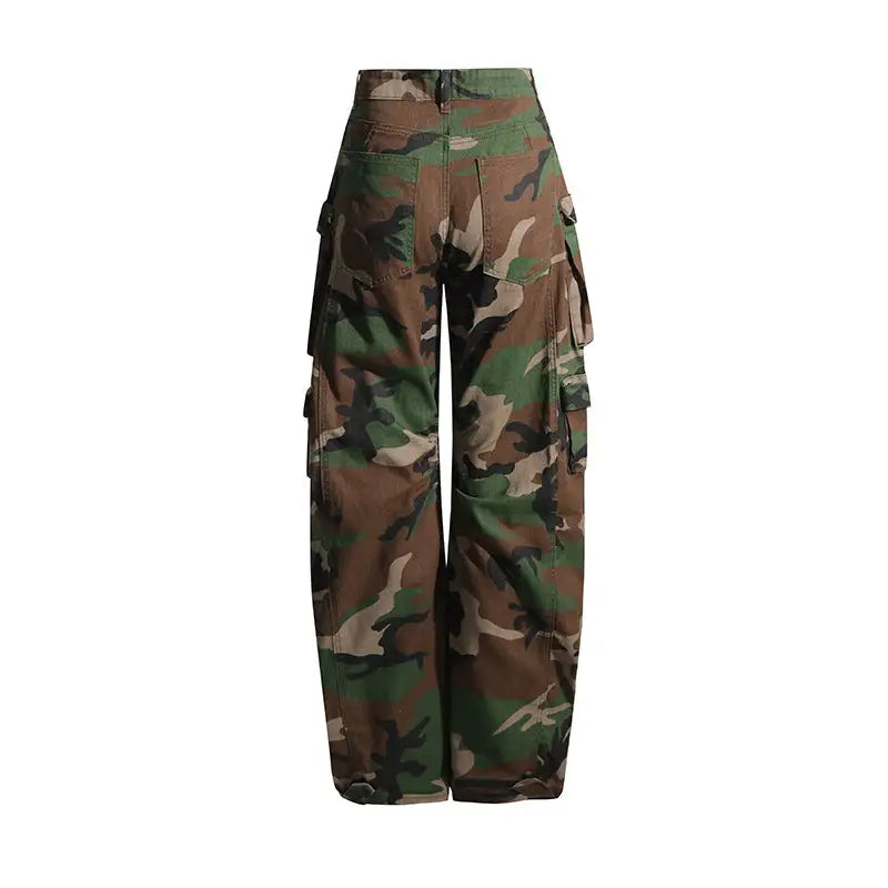 Cargo Camouflage Jeans