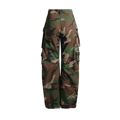 Cargo Camouflage Jeans