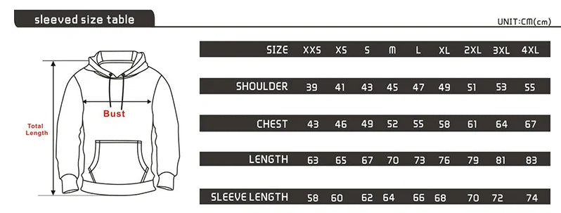 Hoodie unisex