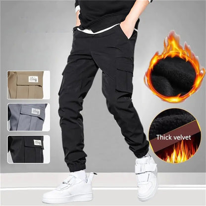 Fleece Cargo Pants