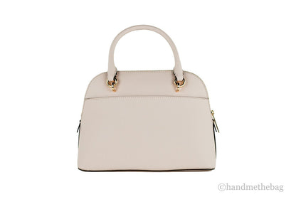 Michael Kors Jet Set Travel Medium Powder Blush Leather Dome X Cross Satchel Bag