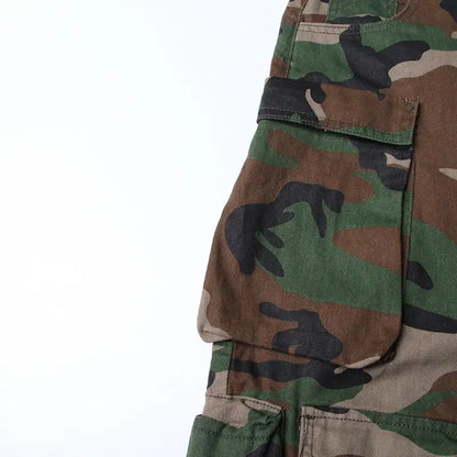 Cargo Camouflage Jeans
