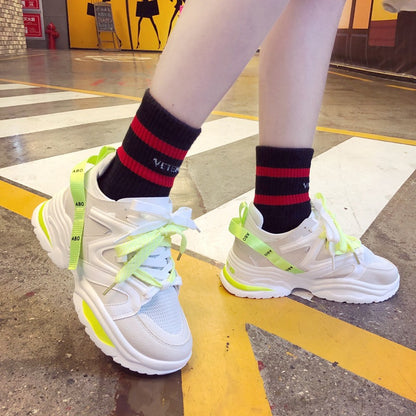 Dad Shoes, Couples Shoes, Mesh Sports Sneakers