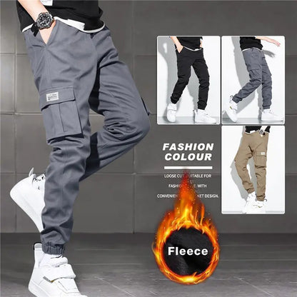Fleece Cargo Pants
